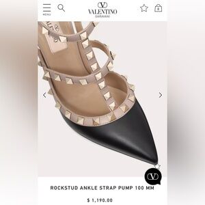 Studded Valentino Heels 38